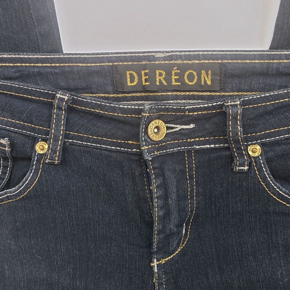 DEREON Skinny Blue Jeans Size 5 / 6 - Picture 4 of 8